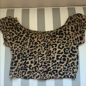 Hollister off the shoulder top